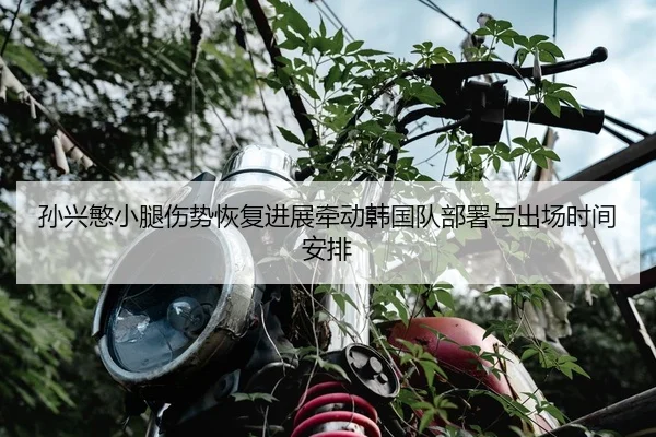 孙兴慜小腿伤势恢复进展牵动韩国队部署与出场时间安排